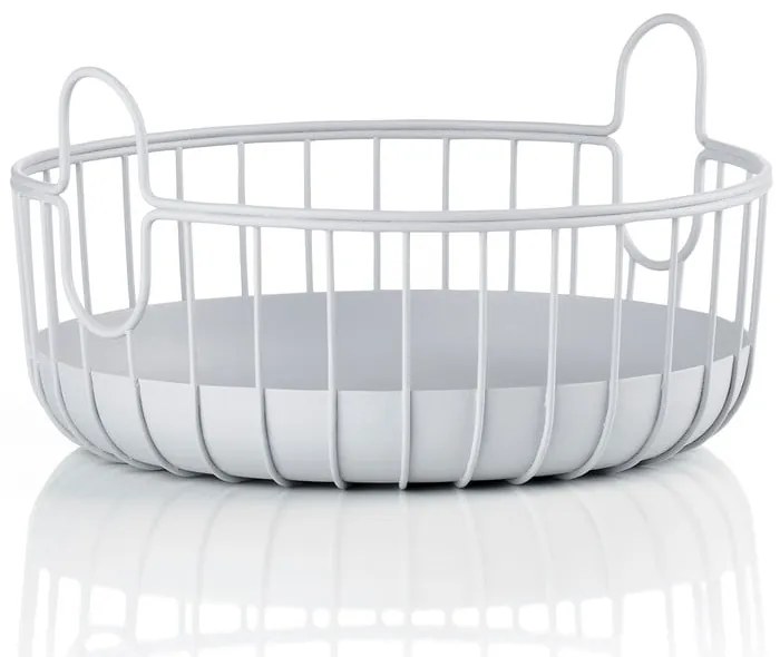 Drôtený kovový košík ø 22x8 cm Inu – Zone