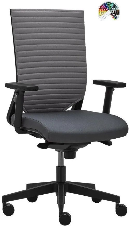 RIM Kancelárska stolička EASY PRO EP 1205 1207 L čalúnenie BLAZER, FLAX