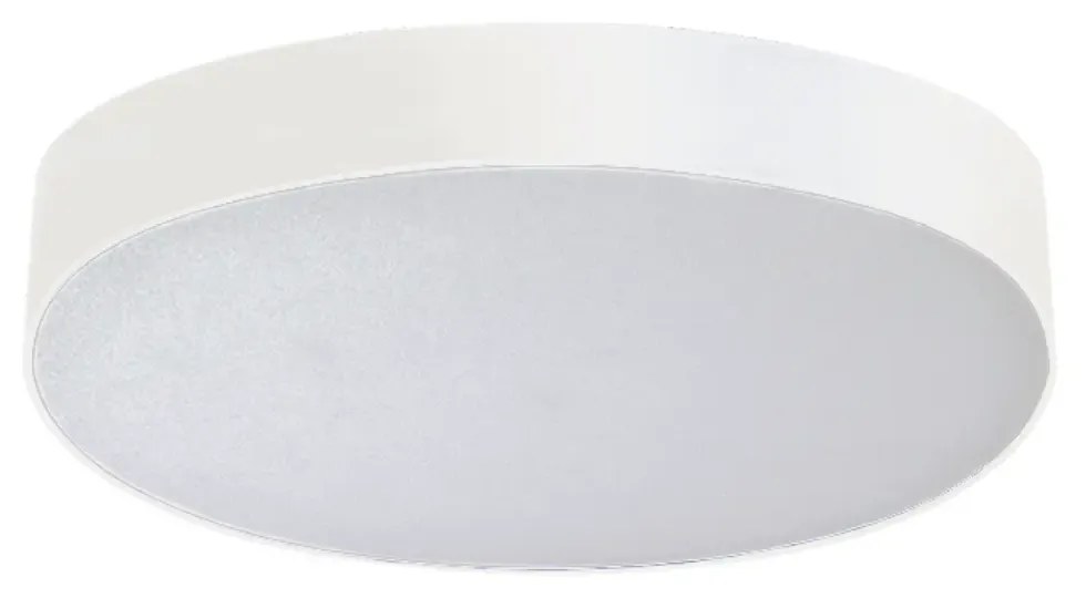 LED stropné svietidlo Monza R 50 CCT biele s diaľkovým ovládačom