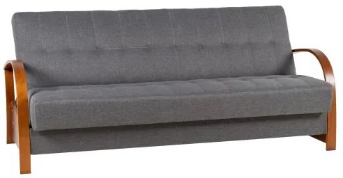 Pohovka Malmo, zelená / wenge (hc 37)