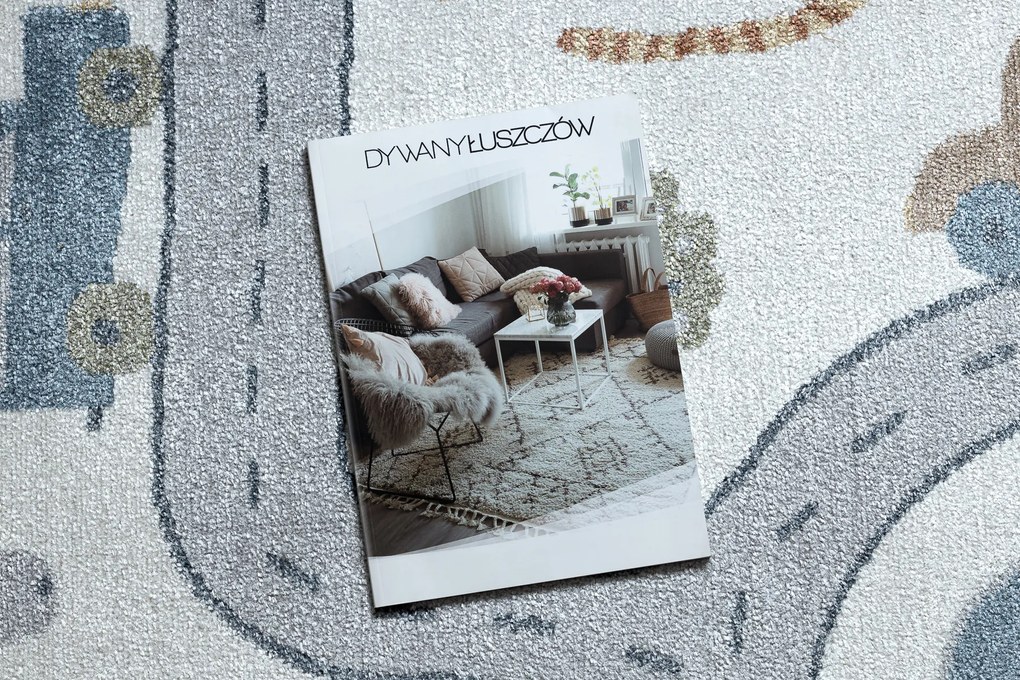 Koberec BONO 8283 krémovo-sivý, Cesty