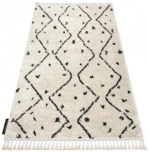 Dywany Łuszczów Kusový koberec Berber Tetuan B751 cream - 160x220 cm