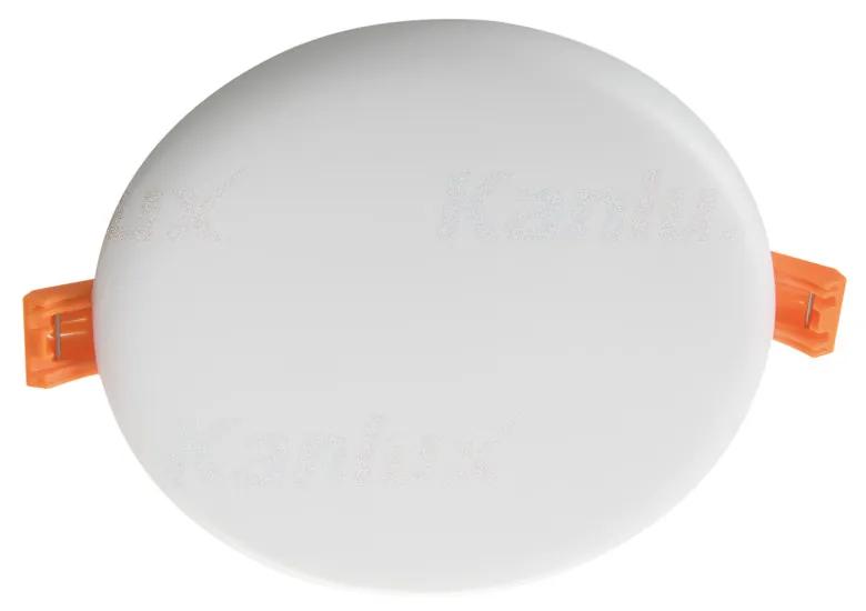 KANLUX LEVOL zapustené LED osvetlenie, 10W, denná biela, 126mm, kruhové, IP65/20