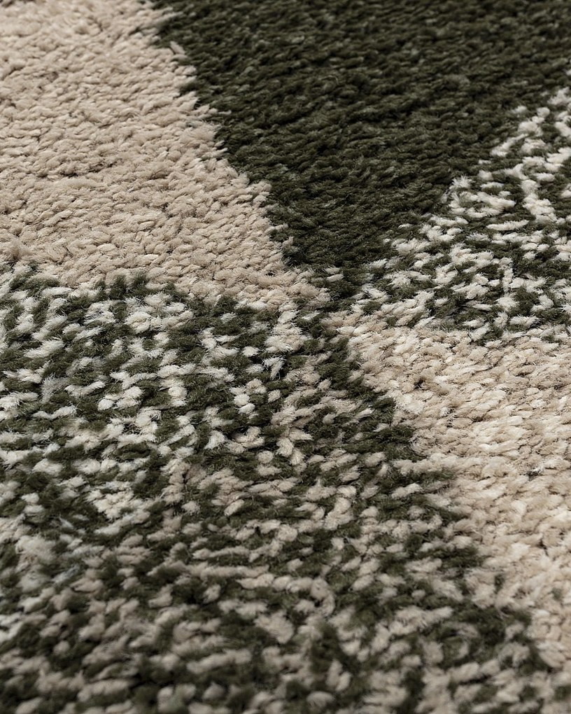 Koberec Royal beige/jungle green 120x170cm
