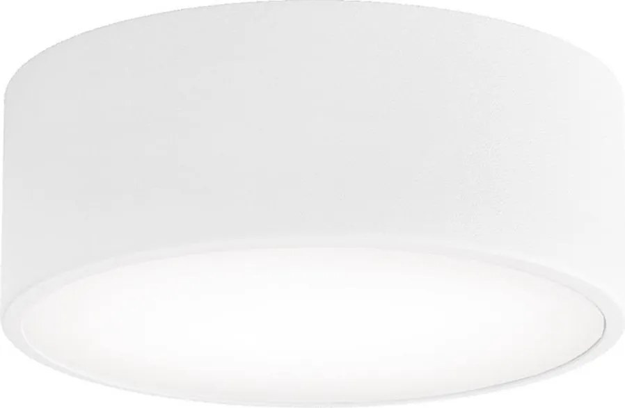 Kúpeľňové stropné svietidlo CLEO 1xE27/24W/230V pr. 20 cm biela IP54