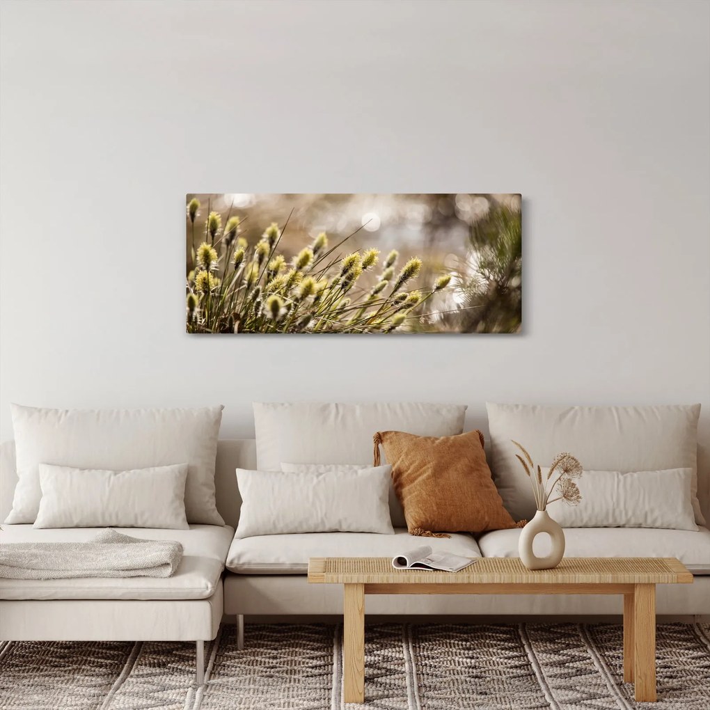 Obraz - Zeleň (120x50 cm)