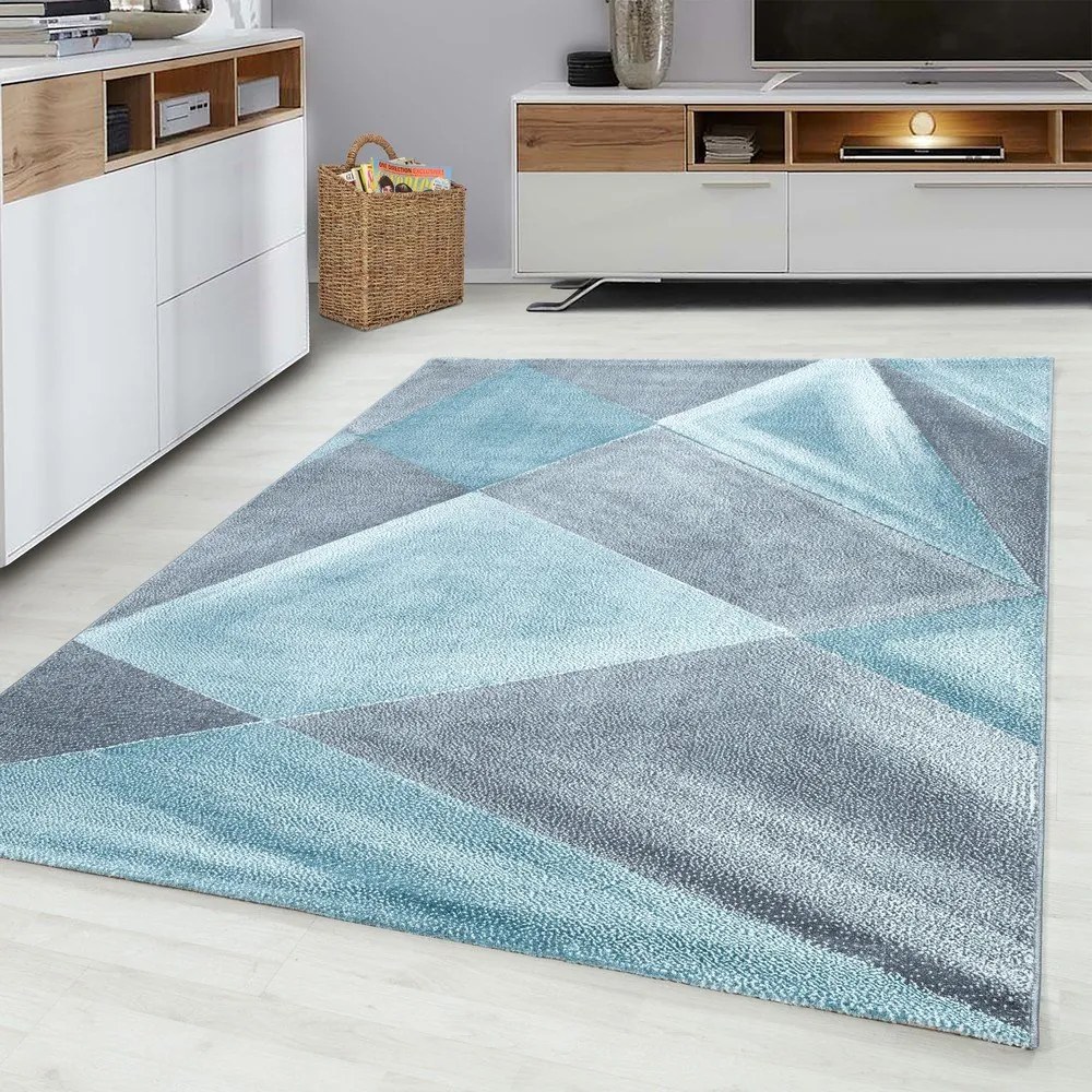 Modro-sivý koberec 120x170 cm Beta – Ayyildiz Carpets
