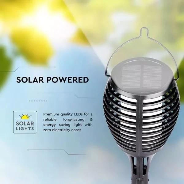 LED Solárne svietidlo FLAME 4v1 LED/0,45W/3,7V IP44 500 mAh