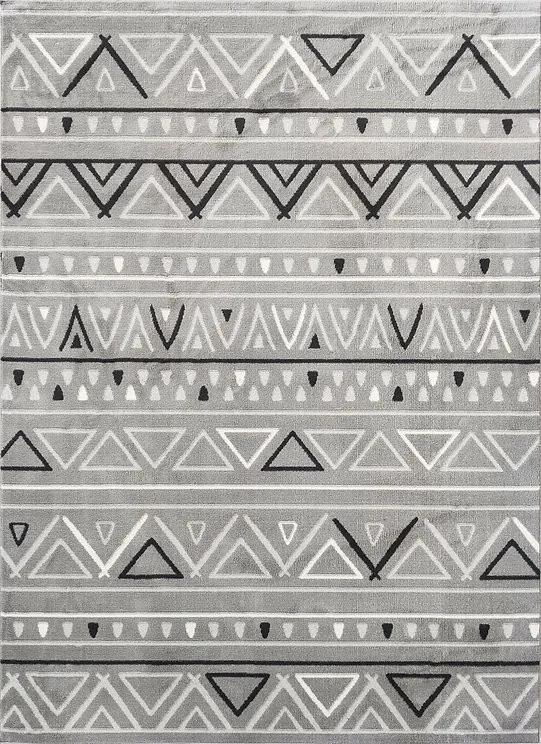 Berfin Dywany Kusový koberec Alfa New 7207 Grey - 160x220 cm