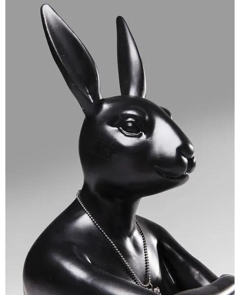 Gangster Rabbit dekorácia čierna