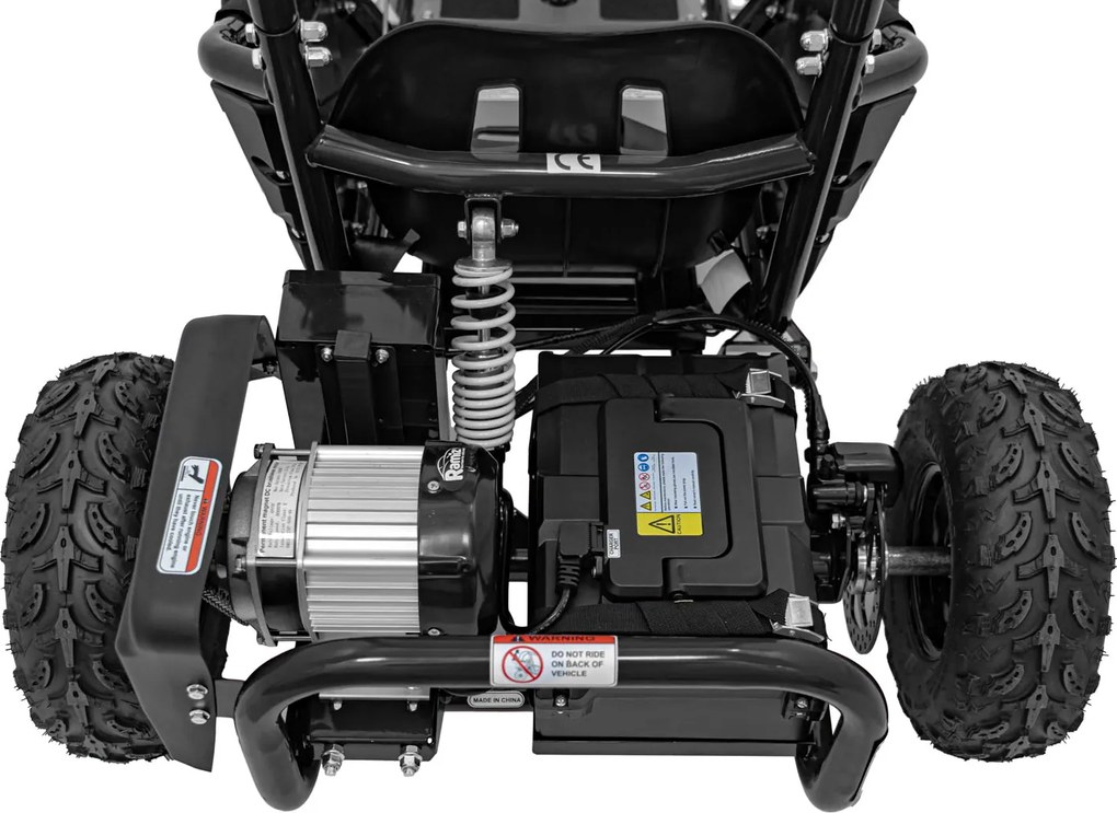 Ramiz Elektrická motokára MAIGHTY Čierna