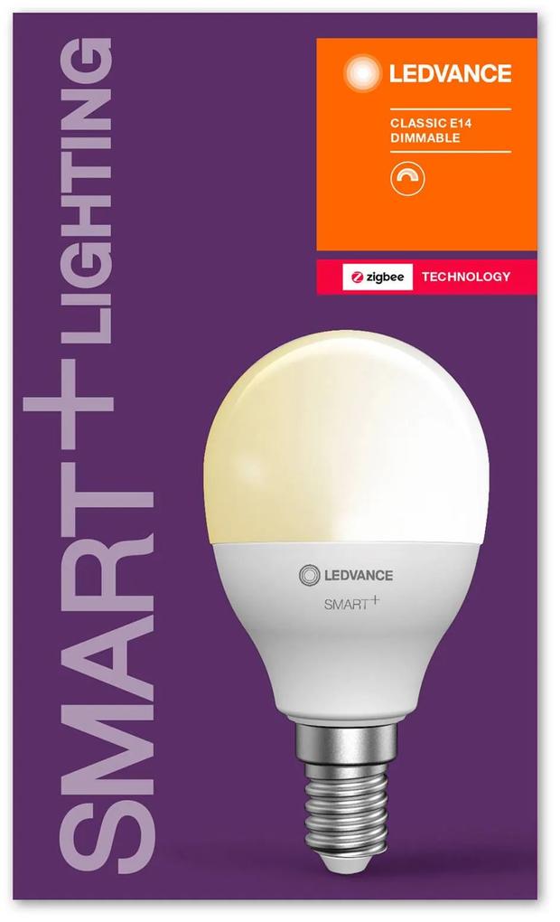 LEDVANCE SMART+ ZigBee E14 LED kvapka 4,9W 2 700 K
