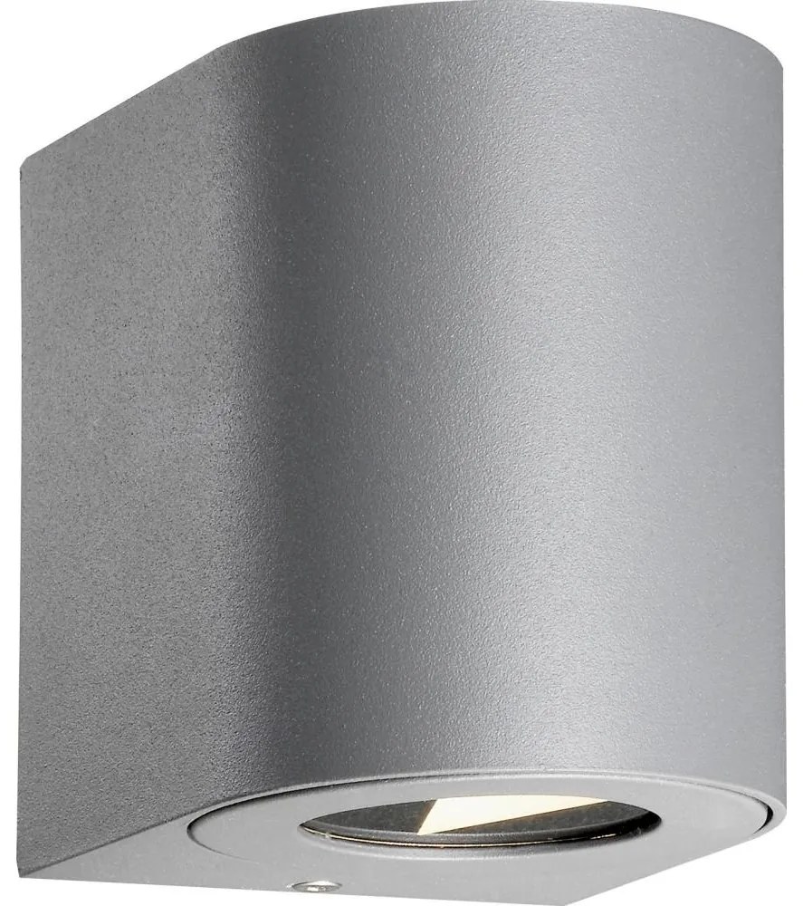 Nordlux - LED vonkajšie nástenné svietidlo CANTO 2xLED/5,5W/230V IP44 sivá