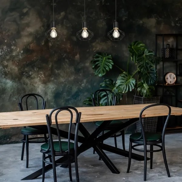 Rabalux 72242 - Luster na lanku FRAN 3xE27/40W/230V