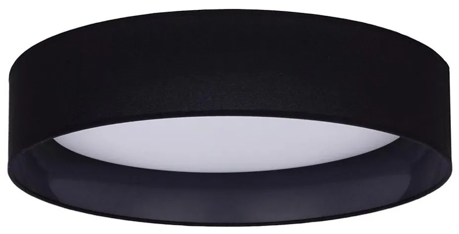 Duolla - LED Stropné svietidlo ROLLER LED/24W/230V pr. 45 cm čierna