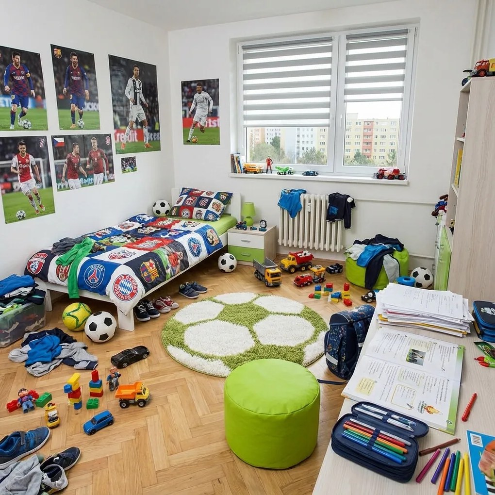 Praktik home Sedací vak RELAX POUF green - 25 x 45 cm cm