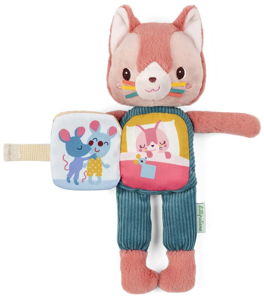 Lilliputiens – plyšová hračka s rozprávkou – mačička Jeanne