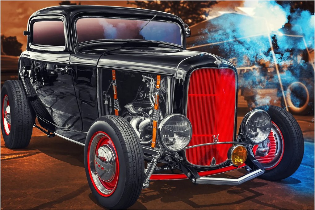 Obraz veterána (90x60 cm)