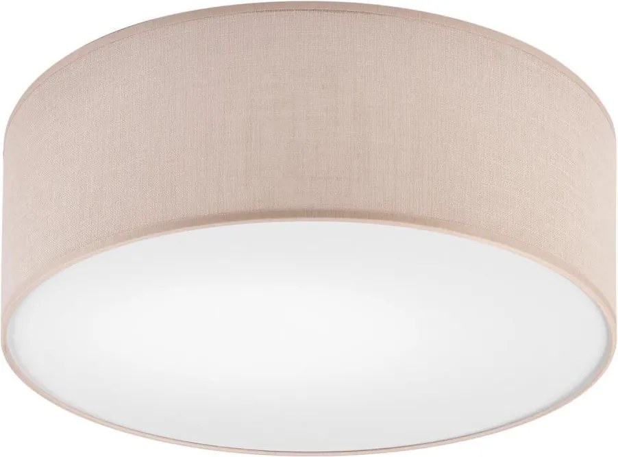 Stropné svietidlo SIRJA DOUBLE 2xE27/15W/230V pr. 35 cm béžová