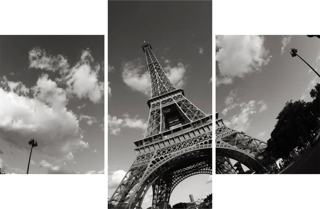Obraz - Eiffelova veža v Paríži (90x60 cm)