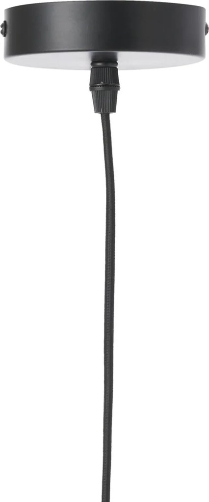 Prírodné ratanové svetlo Paloma s výpletom - Ø 40*7,5cm / E27