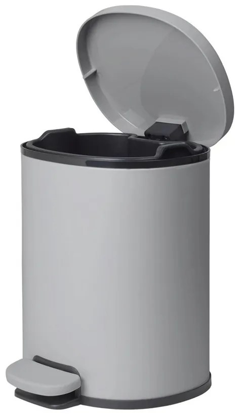 Blomus Odpadkový kôš PARA 5l s pedálom svetlo šedý