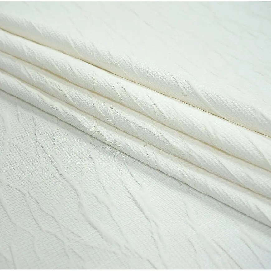 Závesová látka GALONI SF260212 biela 140 Tovar na mieru