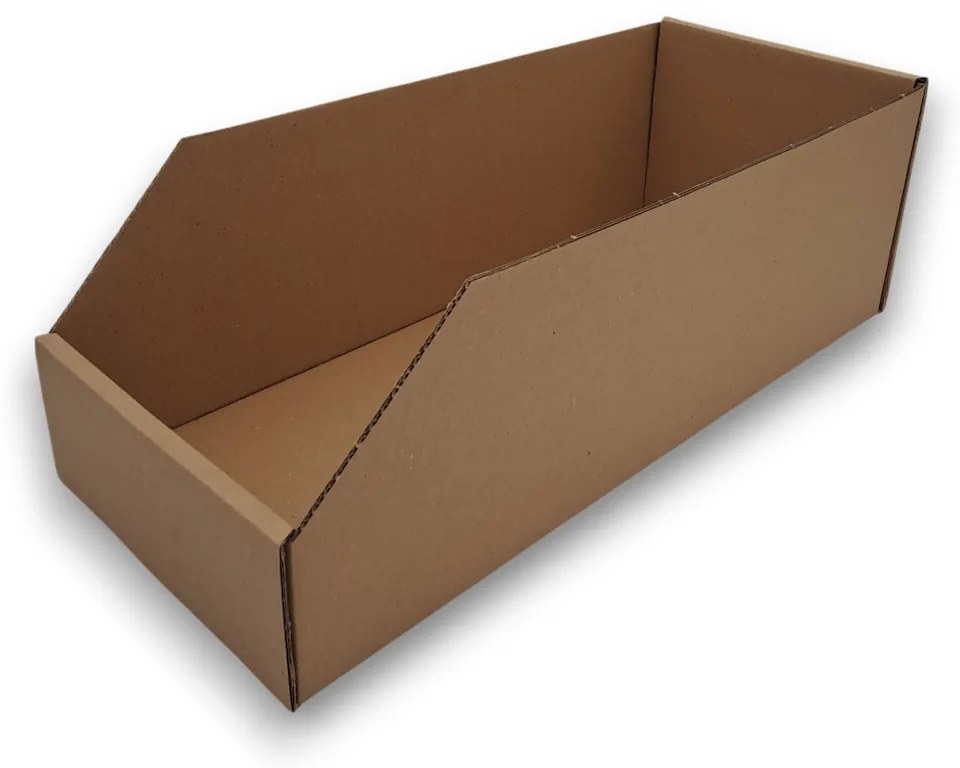 KARTON PAK Úložné boxy na oblečenie, organizéry do skrine EKO KARTON 20x47 cm