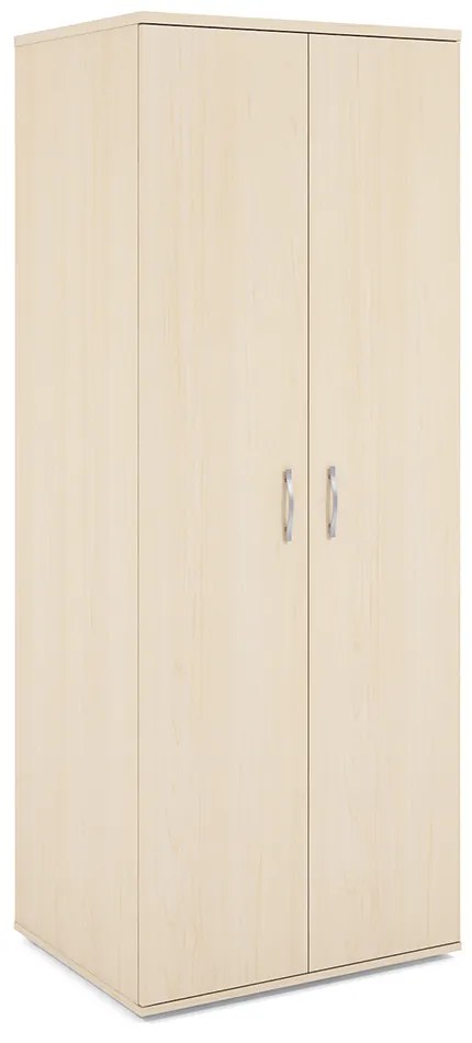 Vysoká šatníková skriňa Impress 74 x 58 x 190 cm, tmavý orech