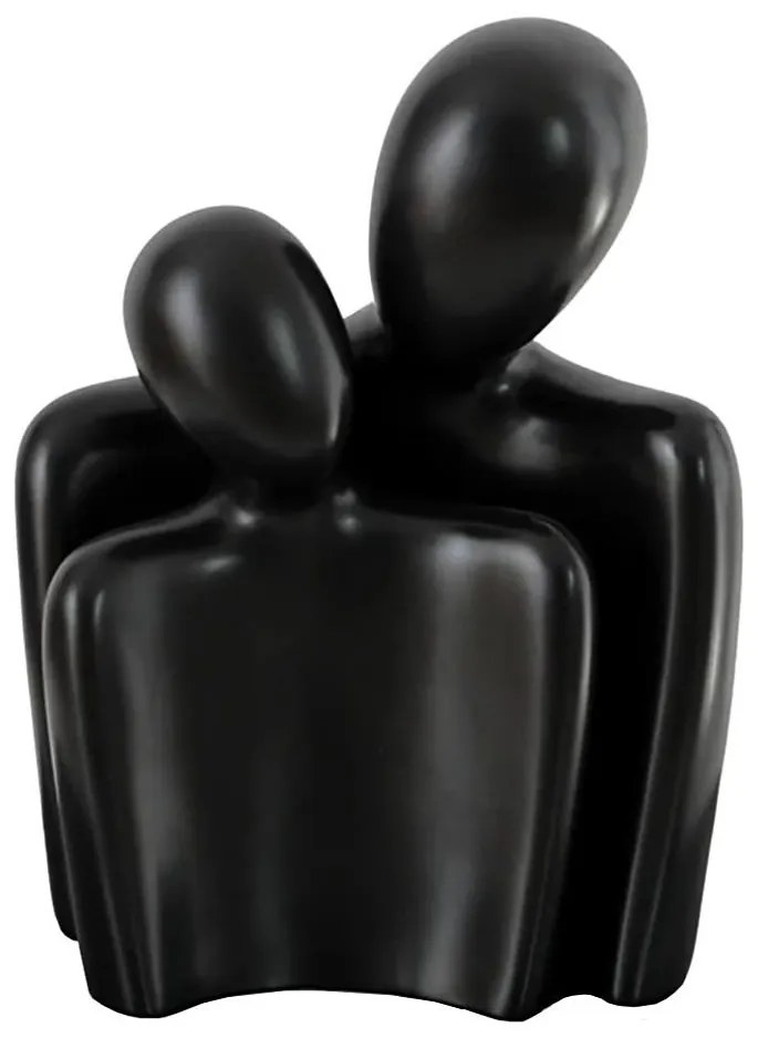 Dekorácia na stôl 20x5,5x14,5 cm čierna