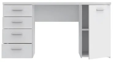 Písací stôl ARENO biely