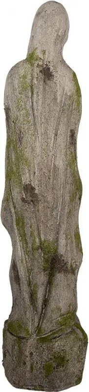 Dekorácia socha bábiky Márie s machovým vzhľadom - 15*15*67 cm