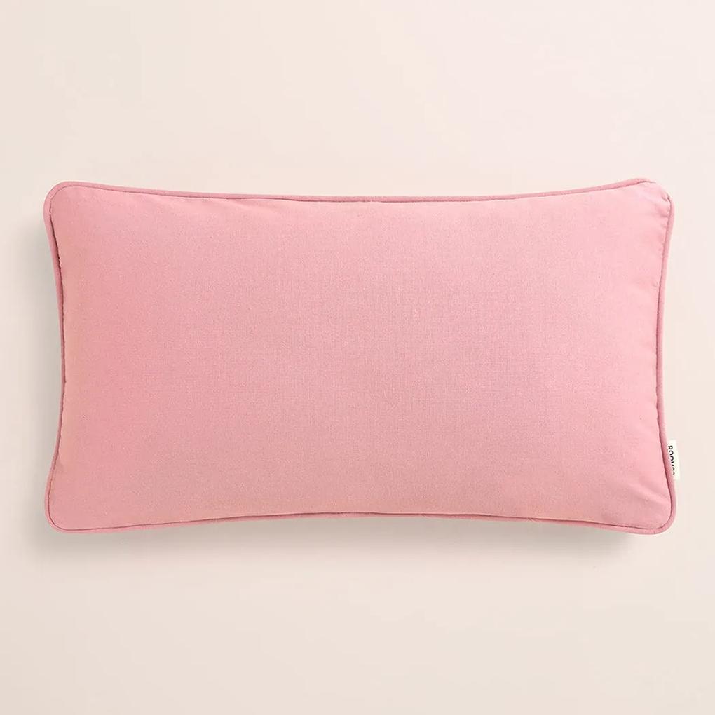 Room99 Dekoračná obliečka na vankúš Pure Bavlna Farba: Ružová, Veľkosť: 30 x 50 cm