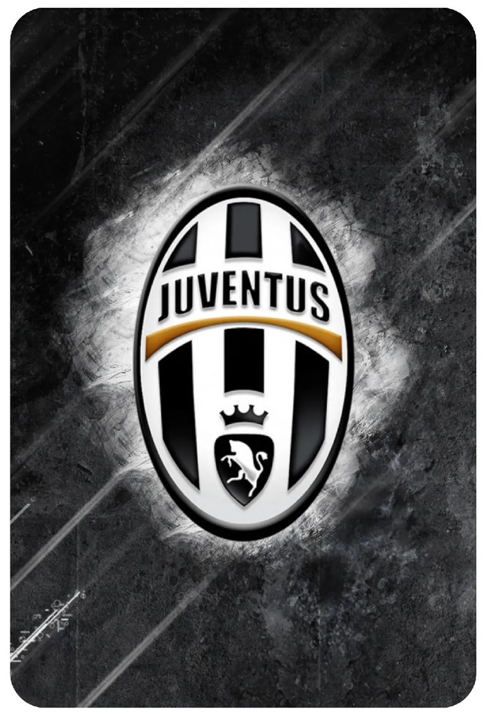 Textilná nálepka na stenu "Juventus FC"