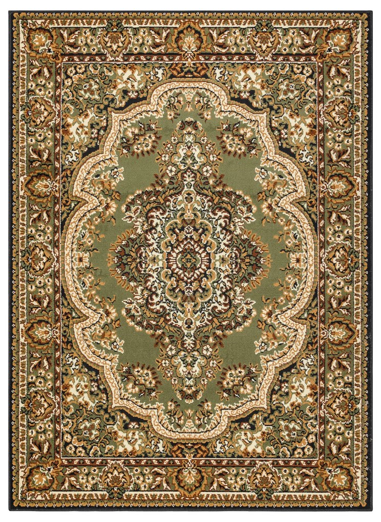 Koberec BCF Morad VIOSNA Ornament, olivovo zelený
