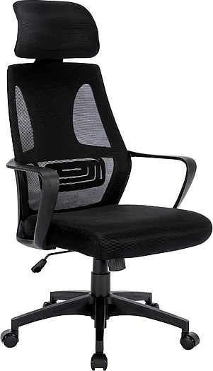 SI Q-095 otočná stolička čierna