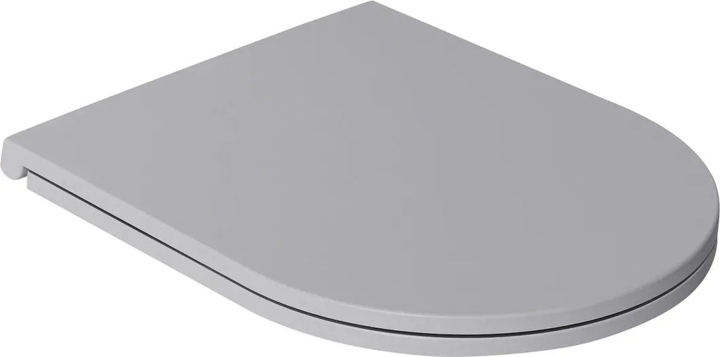 Isvea Isvea, INFINITY WC sedátko SLIM, Soft Close, Easy Take, stone grey, 40KF0547I