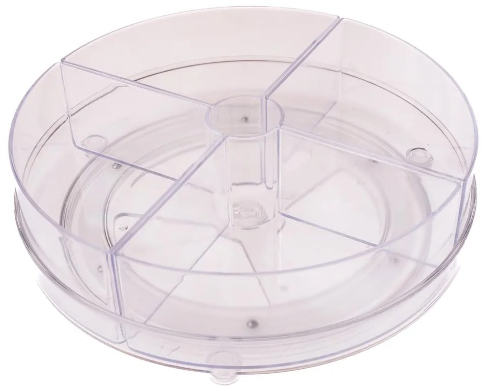 Plastový kúpeľňový organizér otočný – Casa De Engel