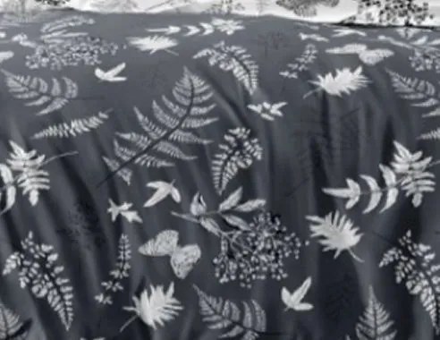 Bavlnené obliečky Homa RHEMUS GREY 3-dielna sada 140x200 cm