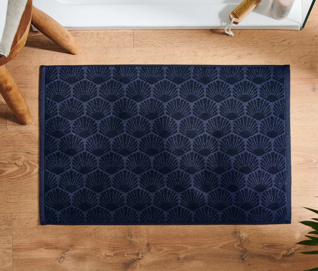 Predložka pred sprchovací kút »Muschel«, námornícka modrá