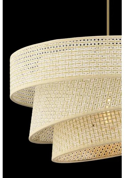 Závesný luster COUPER na lanku 1xE27/60W/230V krémový