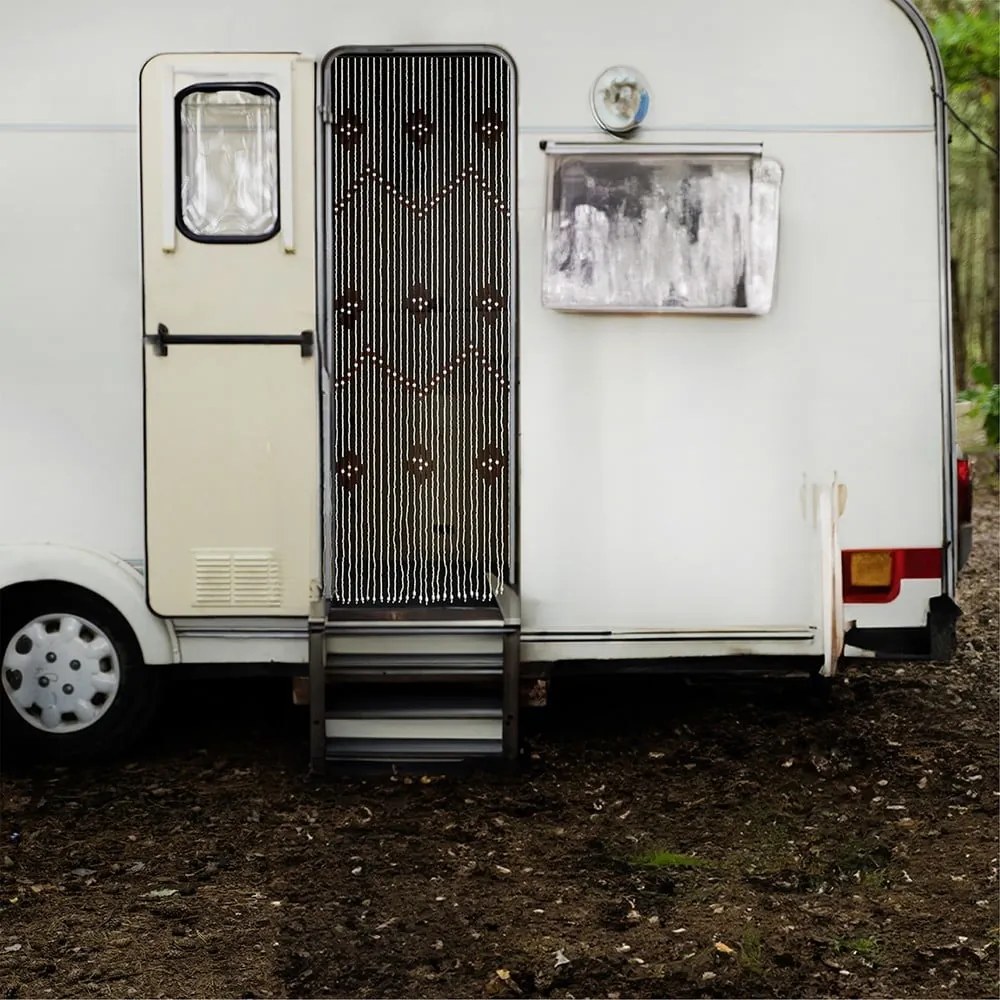 Bambusový záves do dverí v prírodnej farbe 90x200 cm – Maximex