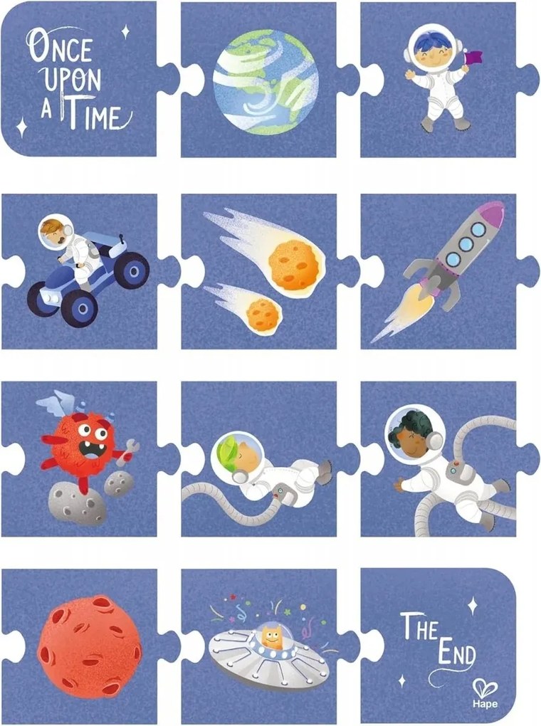 Hape Medzigalaktické puzzle
