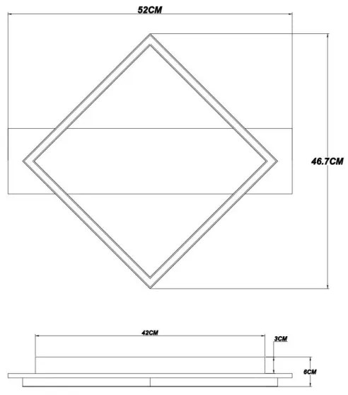 Globo 67330-18 - LED Stropné svietidlo BEATRIX I LED/18W/230V