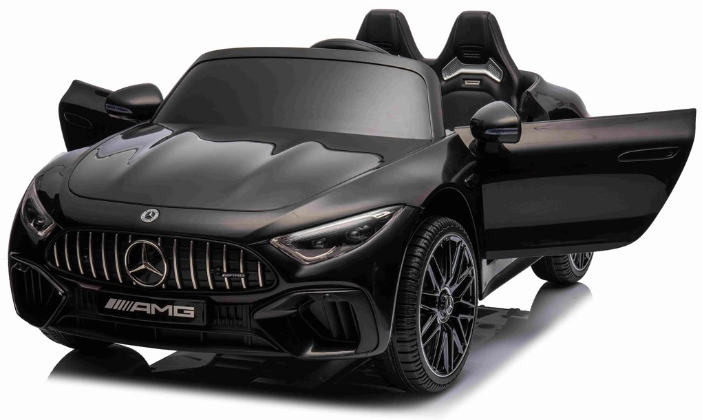 Elektrické autíčko Mercedes Benz AMG SL63 - čierne