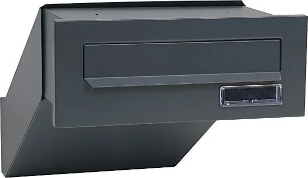 Poštová schránka RICHTER BK.38.AM na zamurovanie do stĺpika (antracit matný), RICHTER antracit matná