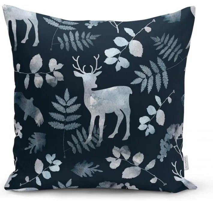 Súprava 4 vianočných obliečok na vankúš a behúň na stôl Minimalist Cushion Covers Christmas Forest