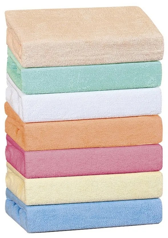 Bellatex Detské froté prestieradlo, svetlo modrá, 60 x 120 cm