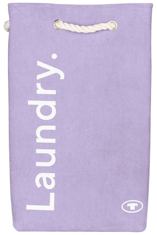 Fialový látkový kôš na bielizeň 35,5 l Tom Tailor – Wenko