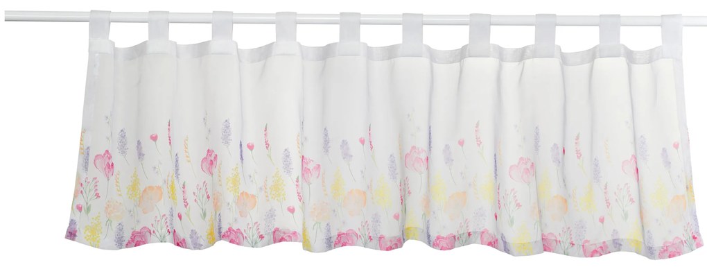 Bistro záclona s potlačou